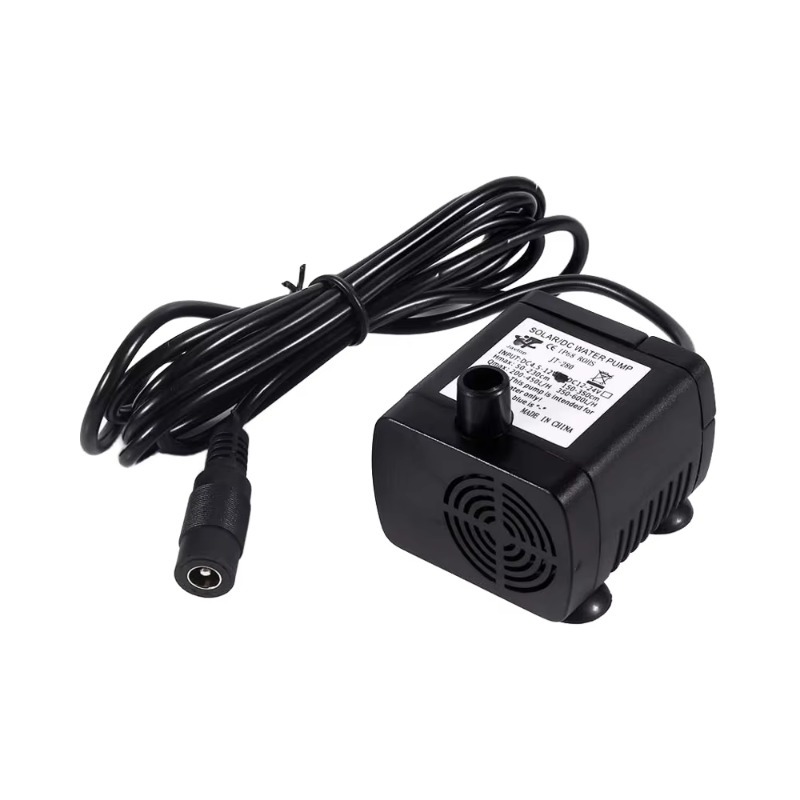 Aquarium Pump - ミニダイアフラム水中ポンプ DC12V DCモーター 0.5HP 420L/H 水族館・噴水・池用