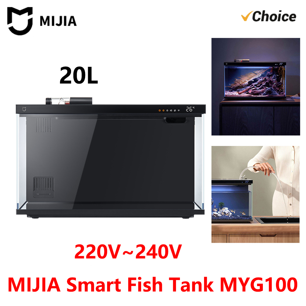 新しいMIJIAスマート水槽は、MIJIAアプリと連携し、モ - Xiaomi Aquarium Fish Tank のレビューと価格