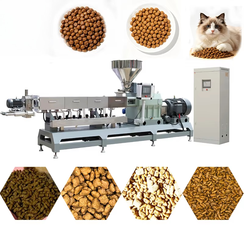 多機能ペット用飼料製造機（猫、犬、その他の動物用）。生産能力 - Fish Food のレビューと価格