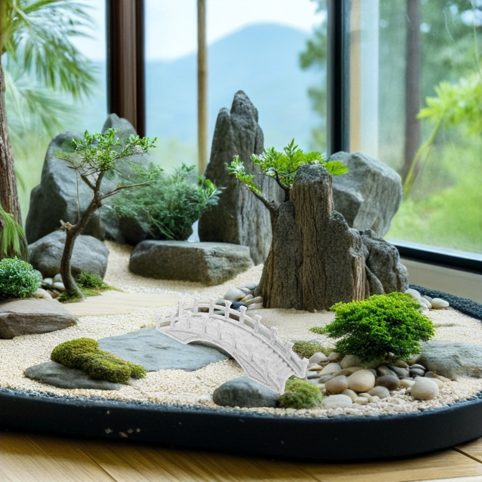 ミニチュアアーチ橋、ガーデンデコレーション、マイクロランドス - Aquarium Decor のレビューと価格