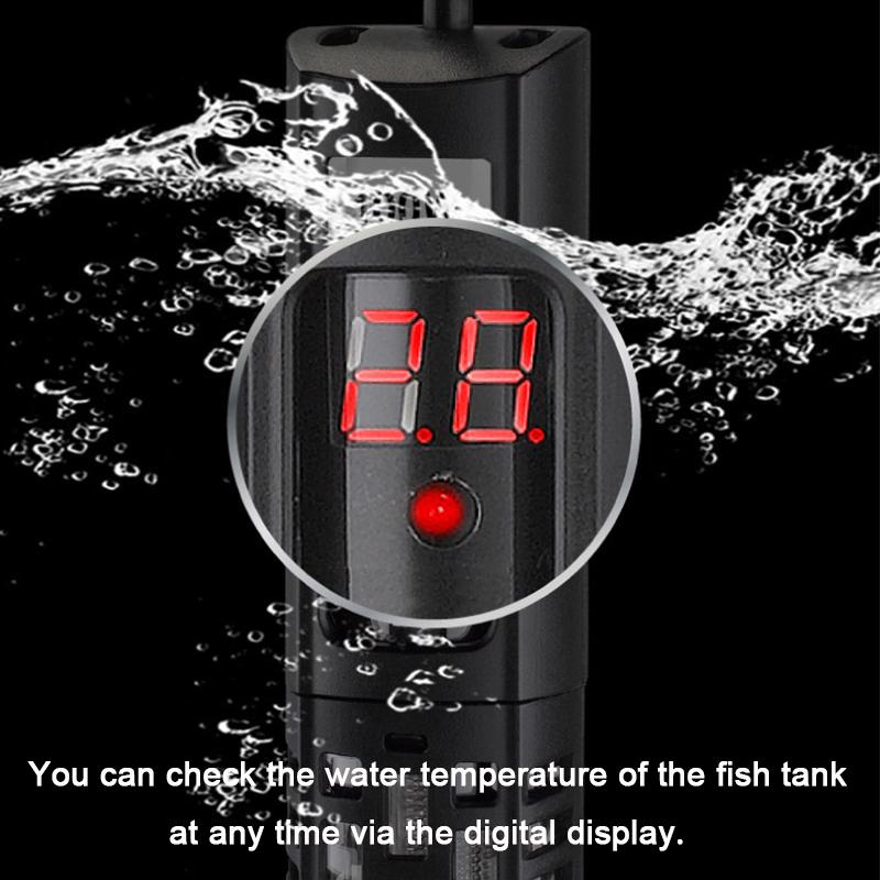 水槽用水中ヒーター 魚タンク水加熱棒 定温水槽サーモスタット - Fish Tank Heater のレビューと価格