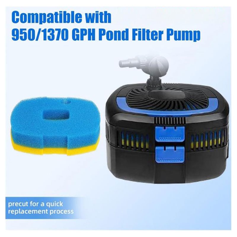 ABLJ製、2段階式水槽用フォームフィルター。950～137 - Aquarium Pump のレビューと価格