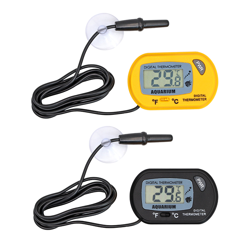 水槽温度計 LCD デジタル水槽温度計 水槽温度検出器 魚警 - Fish Tank Heater のレビューと価格