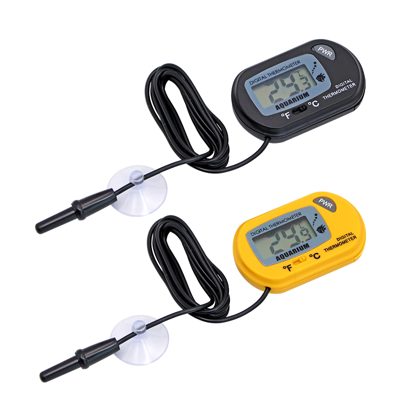 水槽温度計 LCD デジタル水槽温度計 水槽温度検出器 魚警 - Fish Tank Heater のレビューと価格