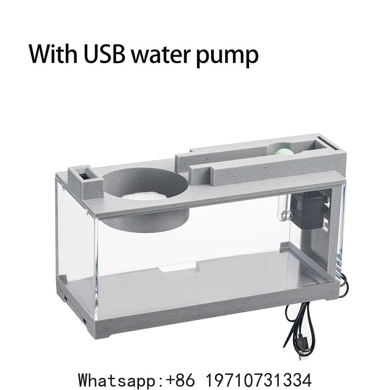 水族館の水槽キット内蔵酸素バーUSBミュートフィルター付きラ - Fish Tank Filter のレビューと価格