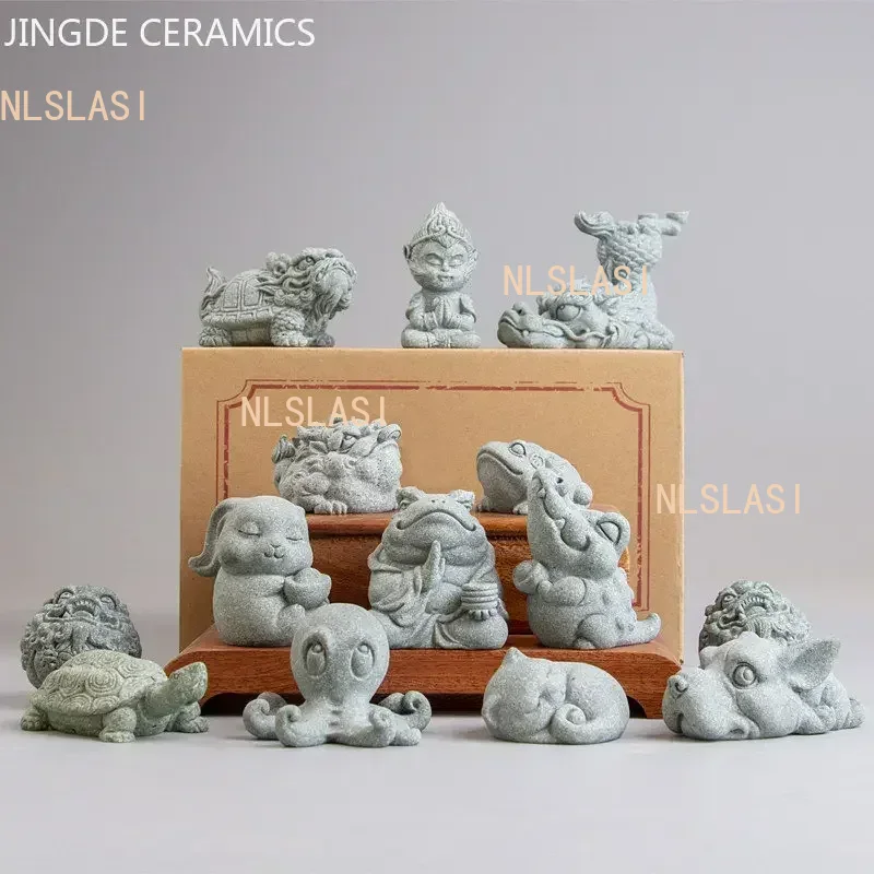 クリエイティブ手作り石茶ペットの装飾ゴールドヒキガエル緑砂石 - Fish Tank Gravel のレビューと価格