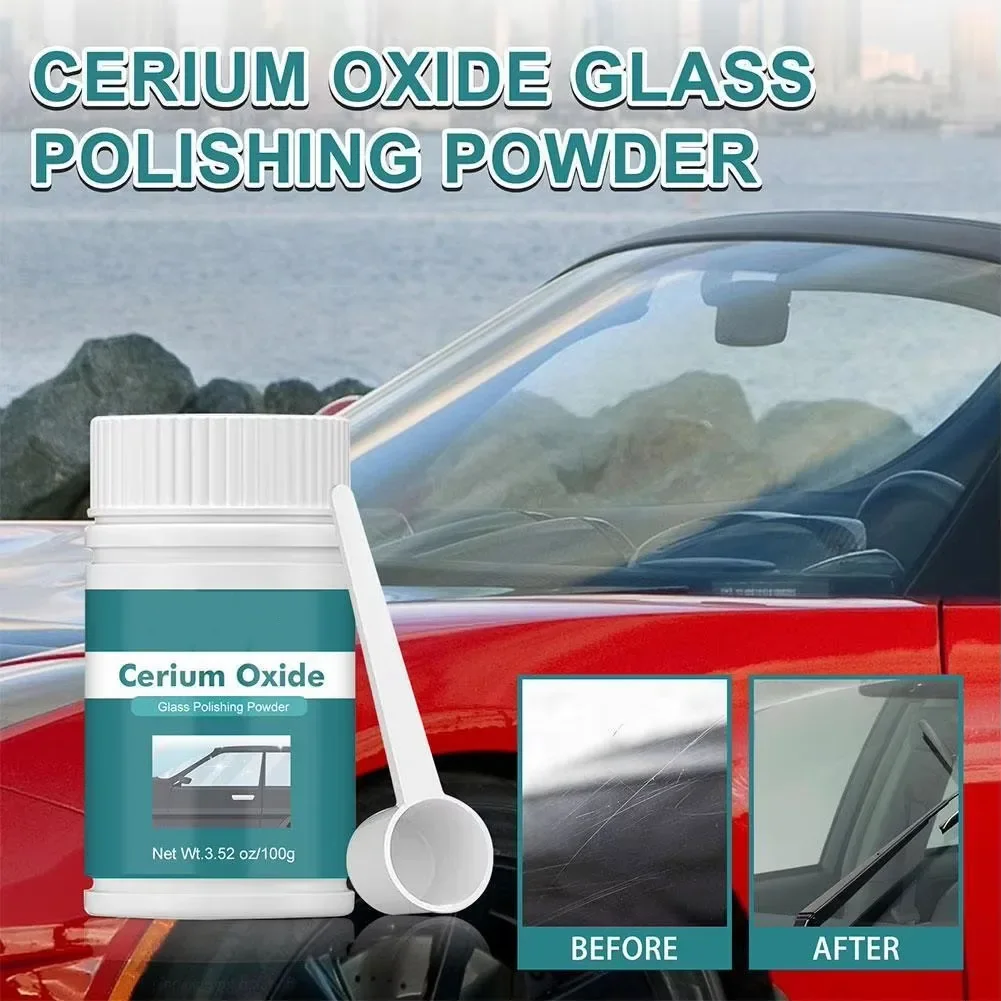 ガラス研磨パウダー、傷取り剤（車のフロントガラス、窓、水槽、 - Aquarium Light のレビューと価格